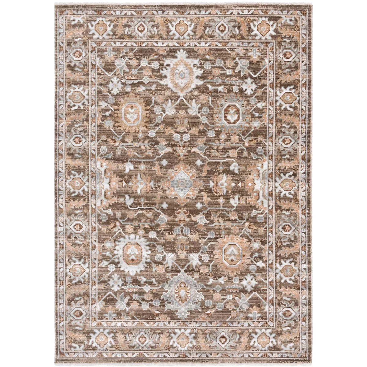 Vintage Westwood VWD206 Power Loomed Indoor Area Rug - Brown/Beige Ivory - 9'x12' - Safavieh | Target