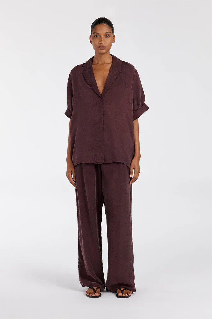 LIAM CURRANT CUPRO SHIRT | DISSH