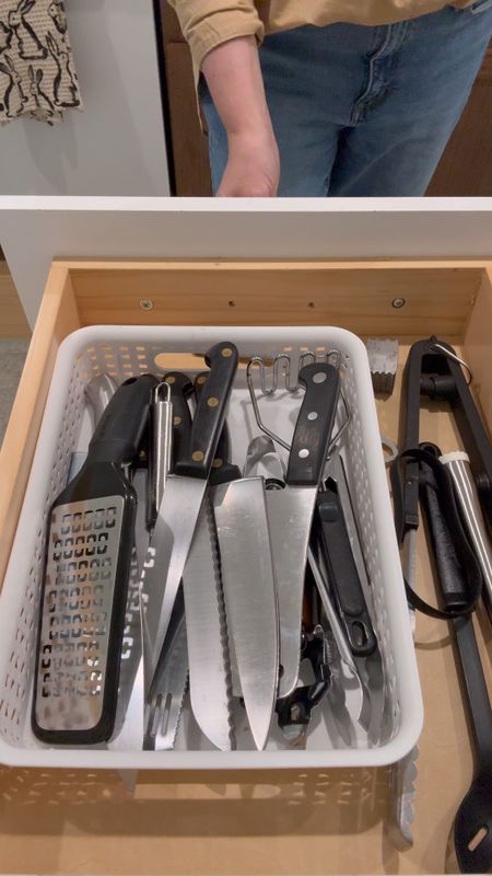 Knife drawer organization needs a specific organizer. I love mine from Spacemade. Kitchen gadgets never looked better.

#LTKstyletip #LTKfindsunder50 #LTKhome
