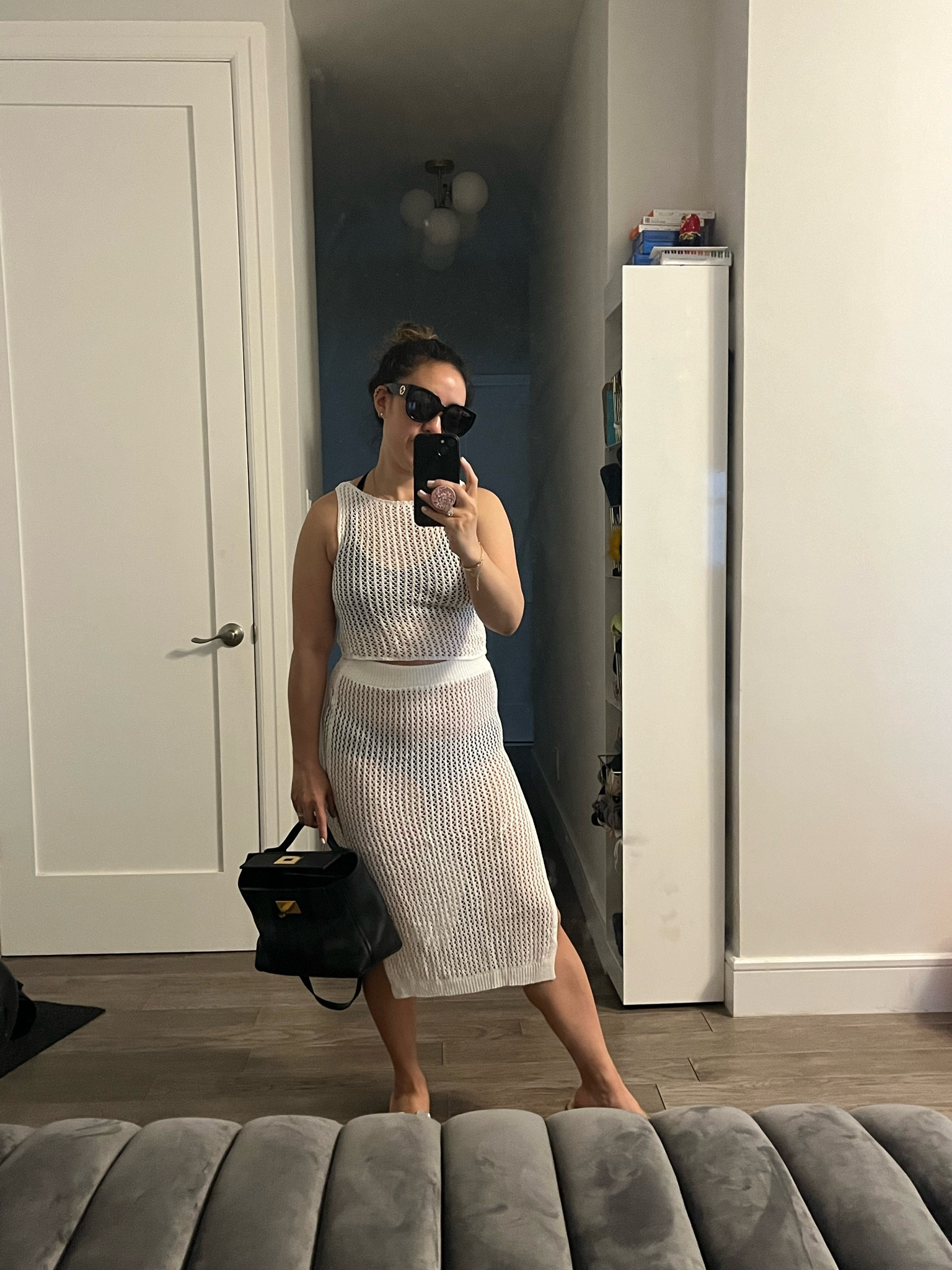 Crochet set. Two piece. Skirt set. Amazon fashion. Amazon find. Beach vacation. Spring break. This is the white.

#LTKfindsunder100 #LTKswim #LTKtravel