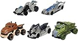 Jurassic World Toys Dominion Toy Character Cars 5-Pack in 1:64 Scale: Beta, Giganotosaurus, T-Rex... | Amazon (US)