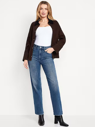 High-Waisted Wow Loose Jeans | Old Navy (US)