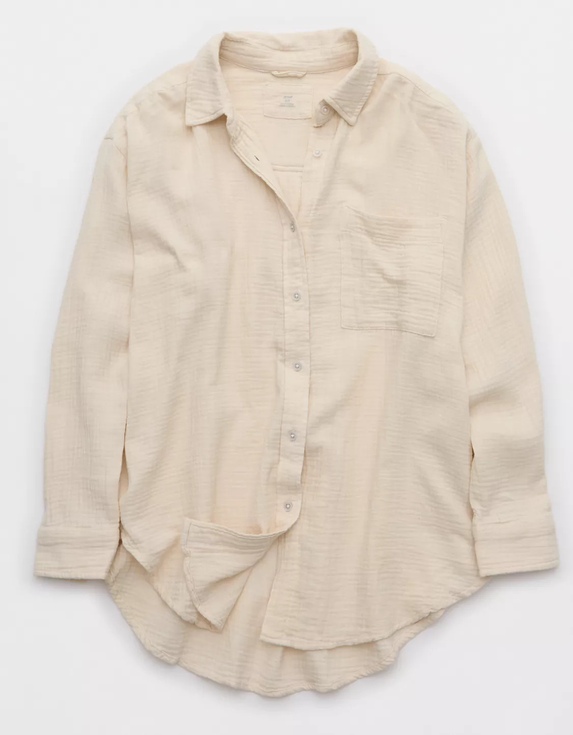 Aerie Day-Off Cover Up Shirt | Aerie