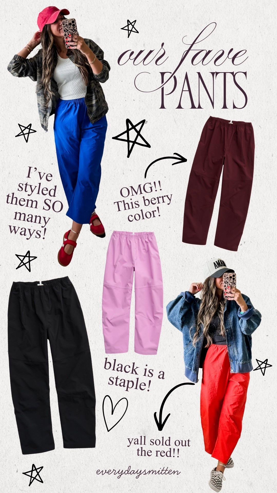 @Aerie barrel pants! Yall sold these out in red! They are the absolute best & so comfy! 
True to size!

#LTKootd #LTKOver40 #LTKWorkwear