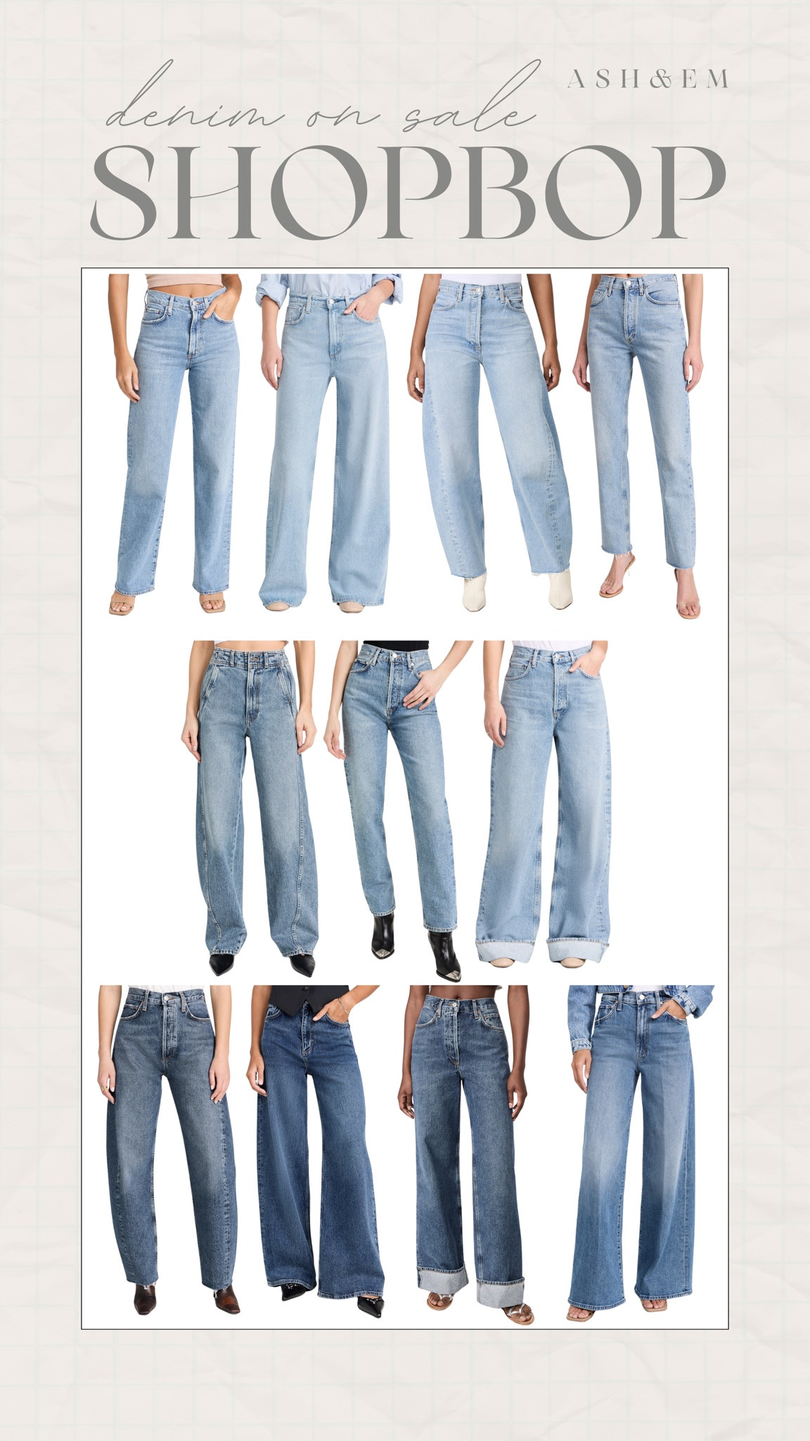 Shopbop sale is happening right now!here are our favorite denim finds.

 Shopbop - Outfit - Fall - Sales - Denim

#LTKSeasonal #LTKSaleAlert #LTKStyleTip