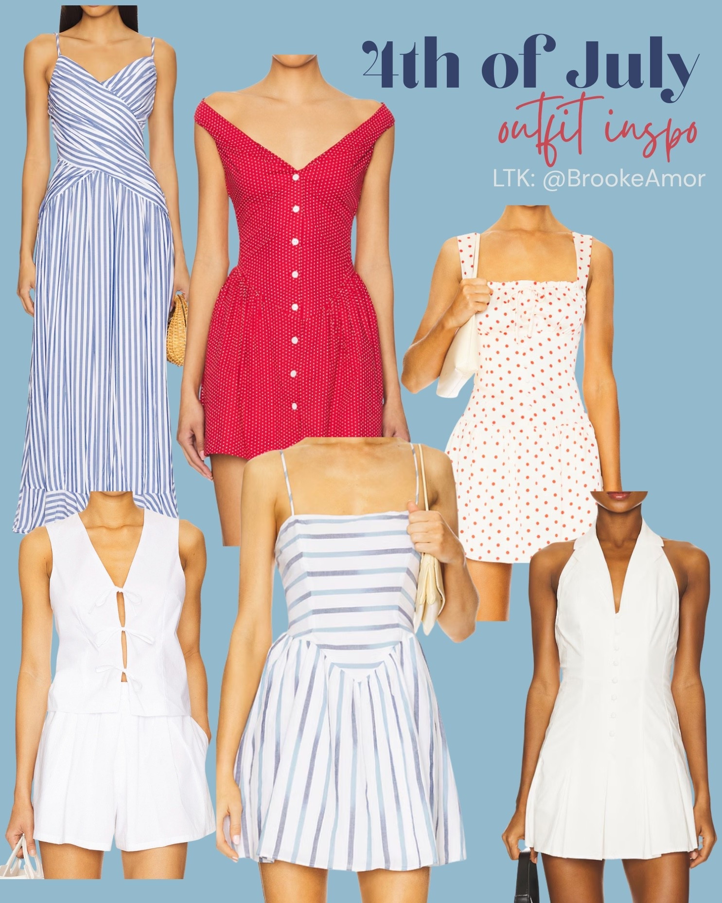 4th of July Outfit Inspo! Perfect summer outfits!

#LTKSeasonal #LTKStyleTip #LTKTravel