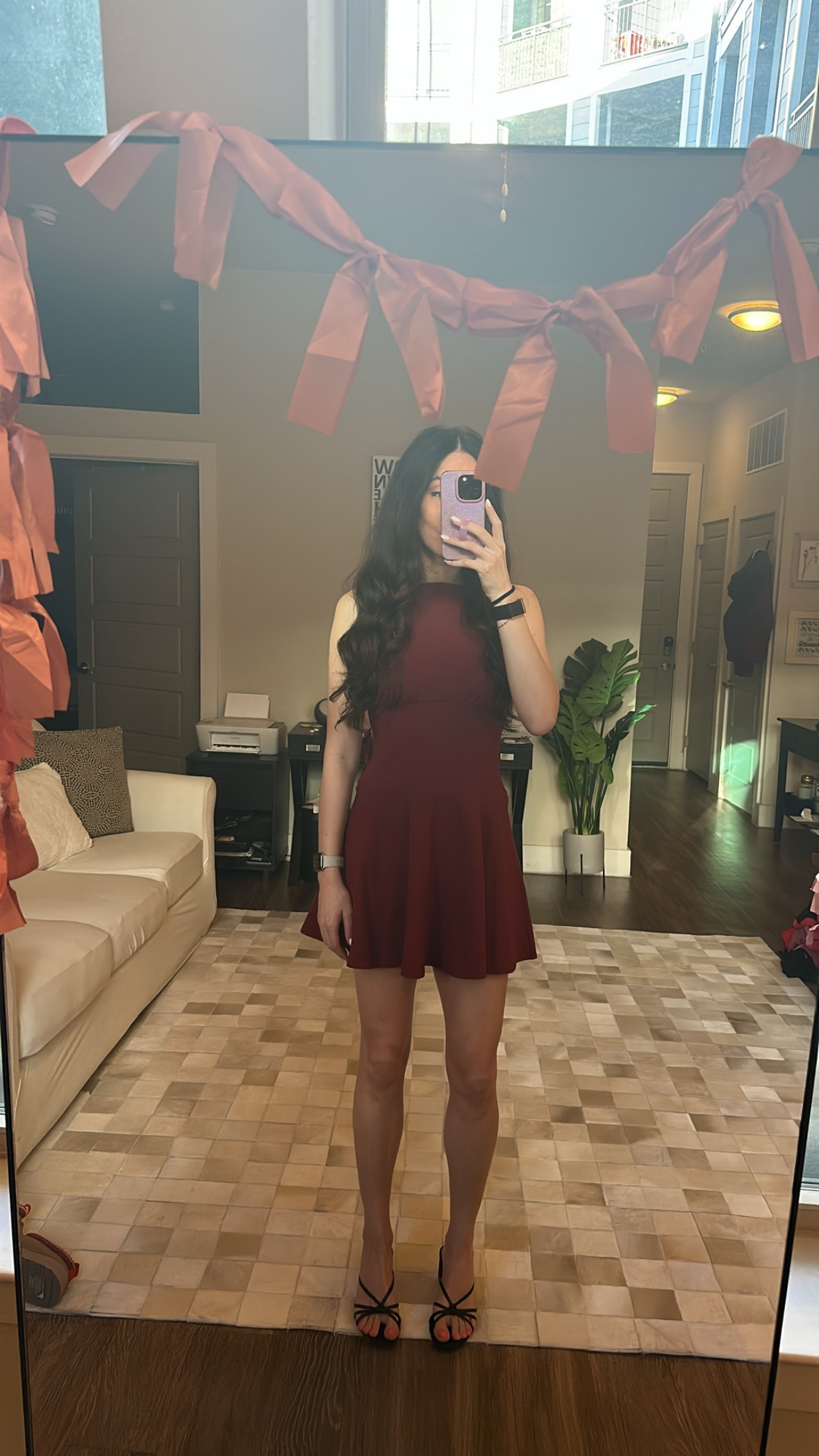 Reformation dress TTS
Nordstrom find 
Valentine’s 
Holiday

Similar black kitten heels linked 

#LTKSeasonal #LTKStyleTip