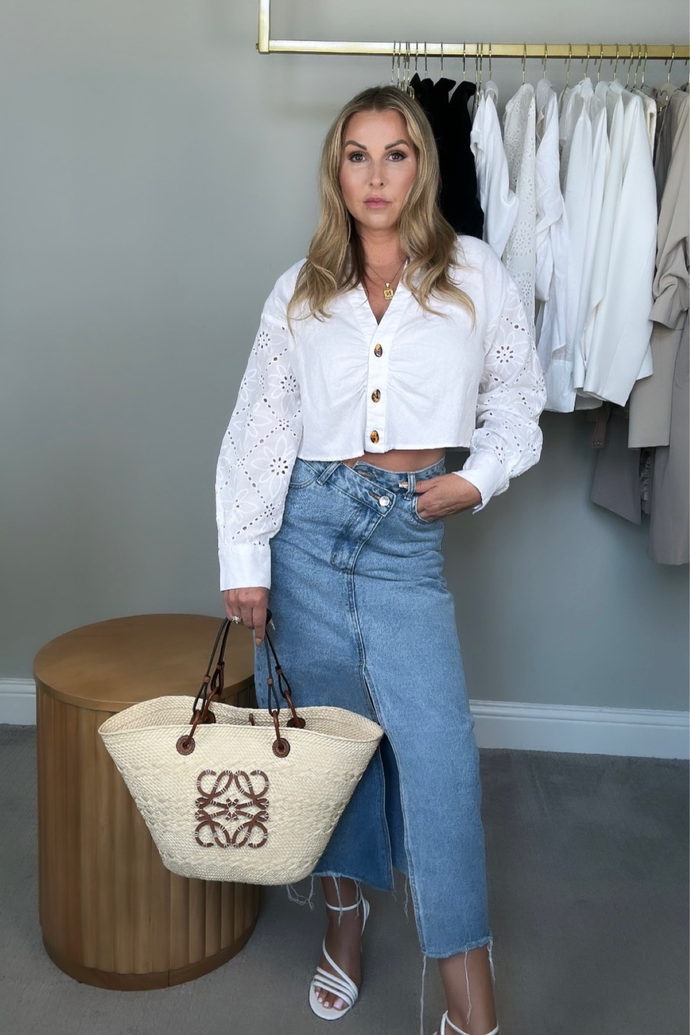 Still loving this maxi denim skirt trend! So fun and comfy! 

#LTKstyletip #LTKunder100 #LTKFind