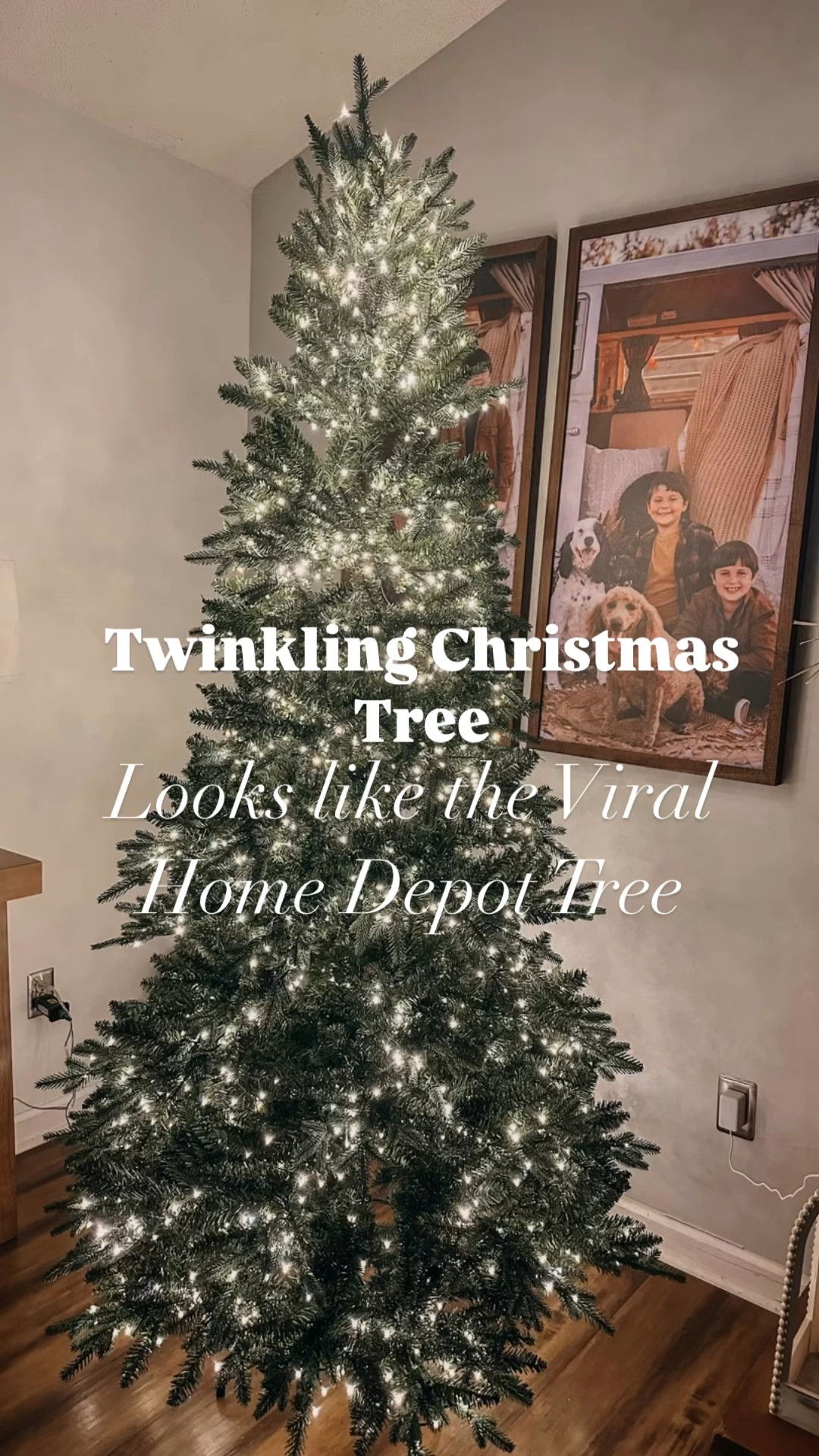 Christmas tree , twinkling tree, seasonal decor , home decor , viral twinkling trees 

#LTKHome #LTKSeasonal #LTKVideo