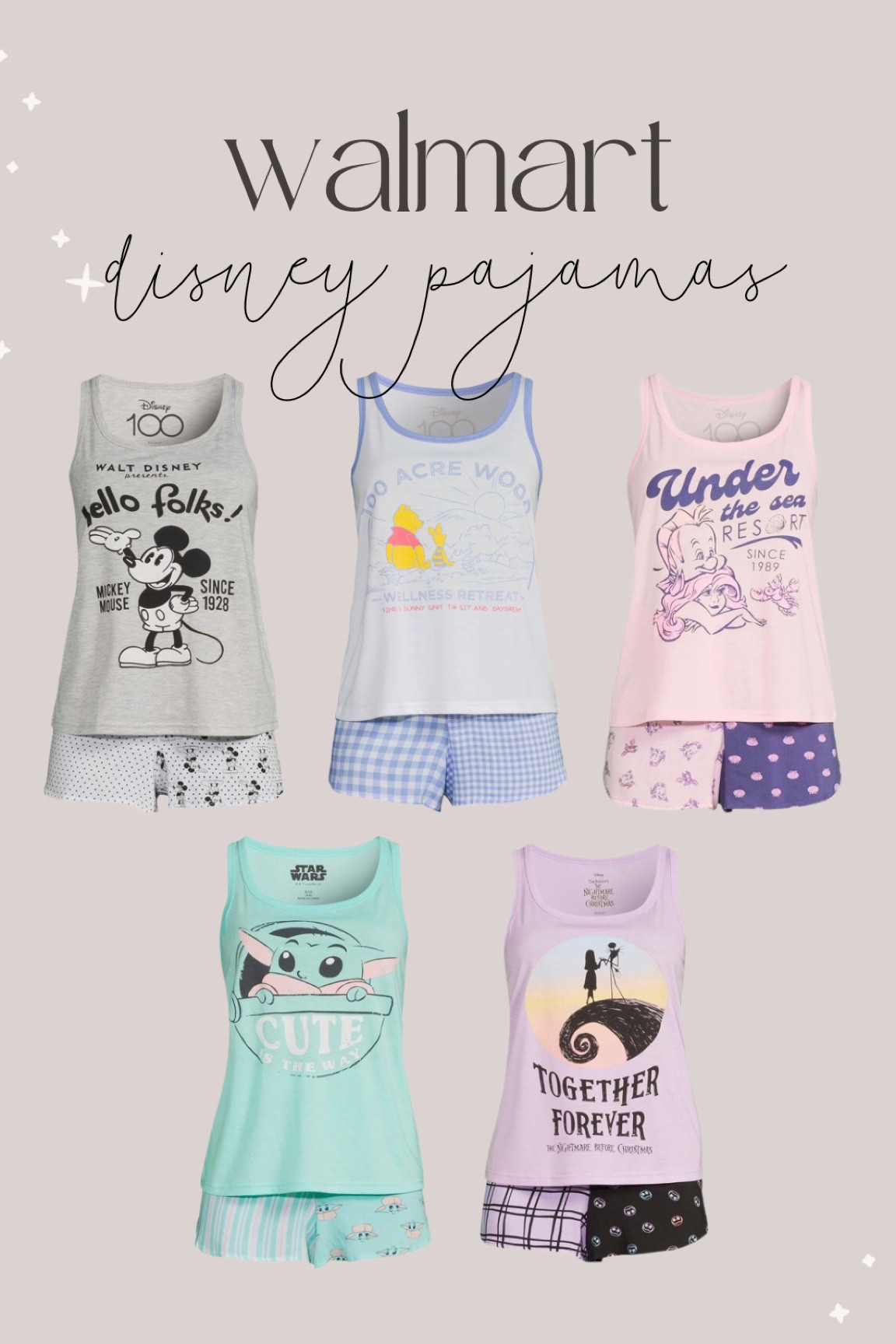 $15 disney pajama sets at Walmart!!

#walmart #disneypajamas #disneyfinds #disneytrip #ltkunder20 

#LTKfamily #LTKunder50 #LTKtravel
