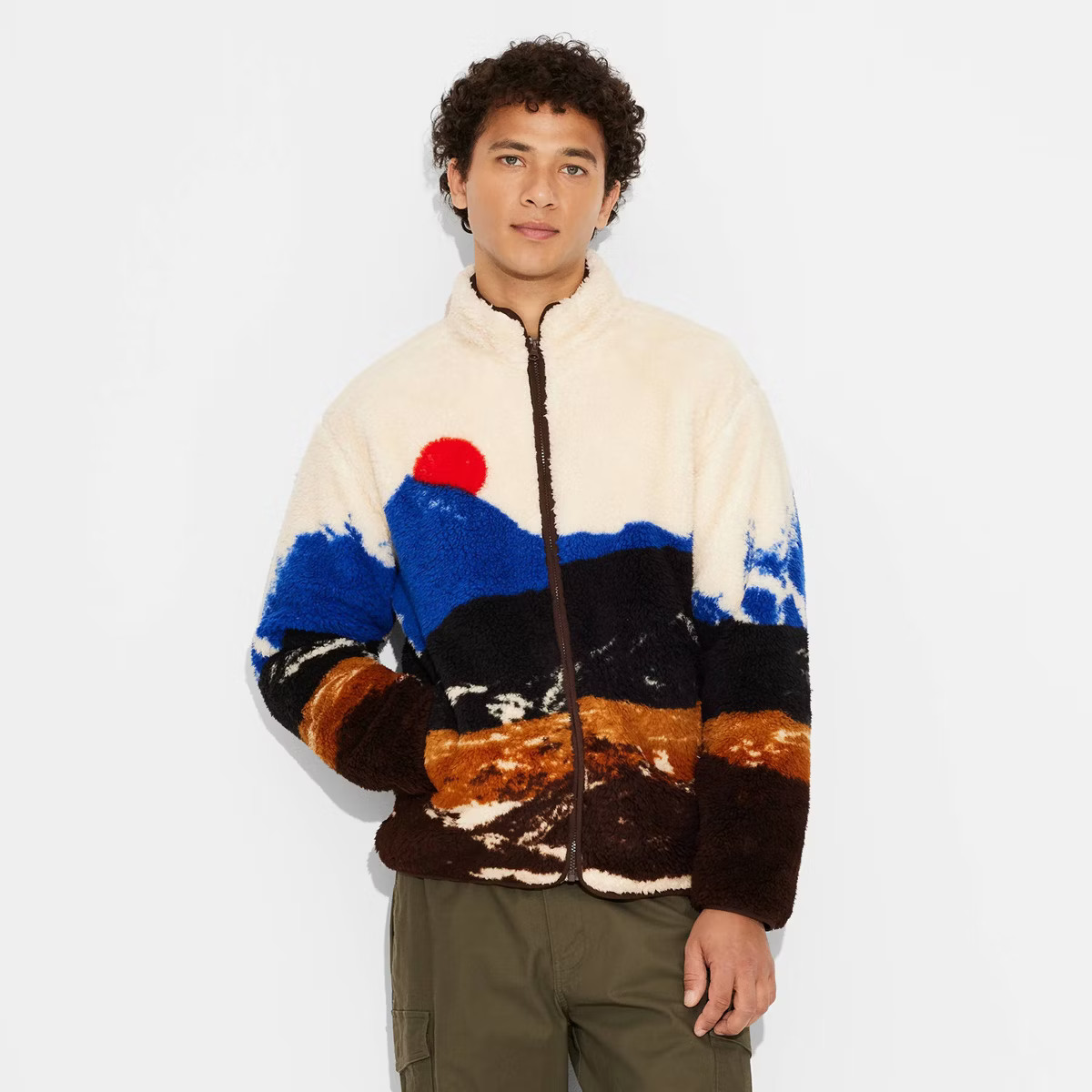 Men's High Pile Fleece Jacket - Original Use™ | Target