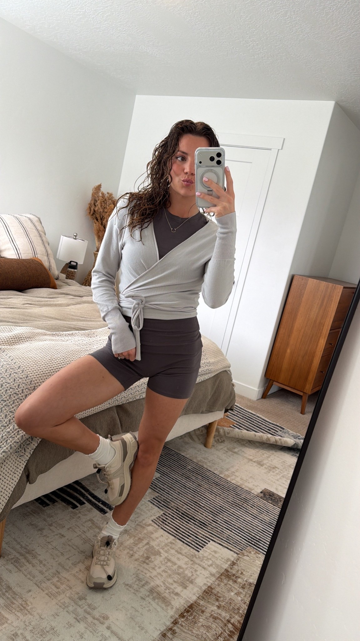 on the go comfy outfit 🩶🩰

#LTKootd #LTKdayinmylife #LTKSpringSale