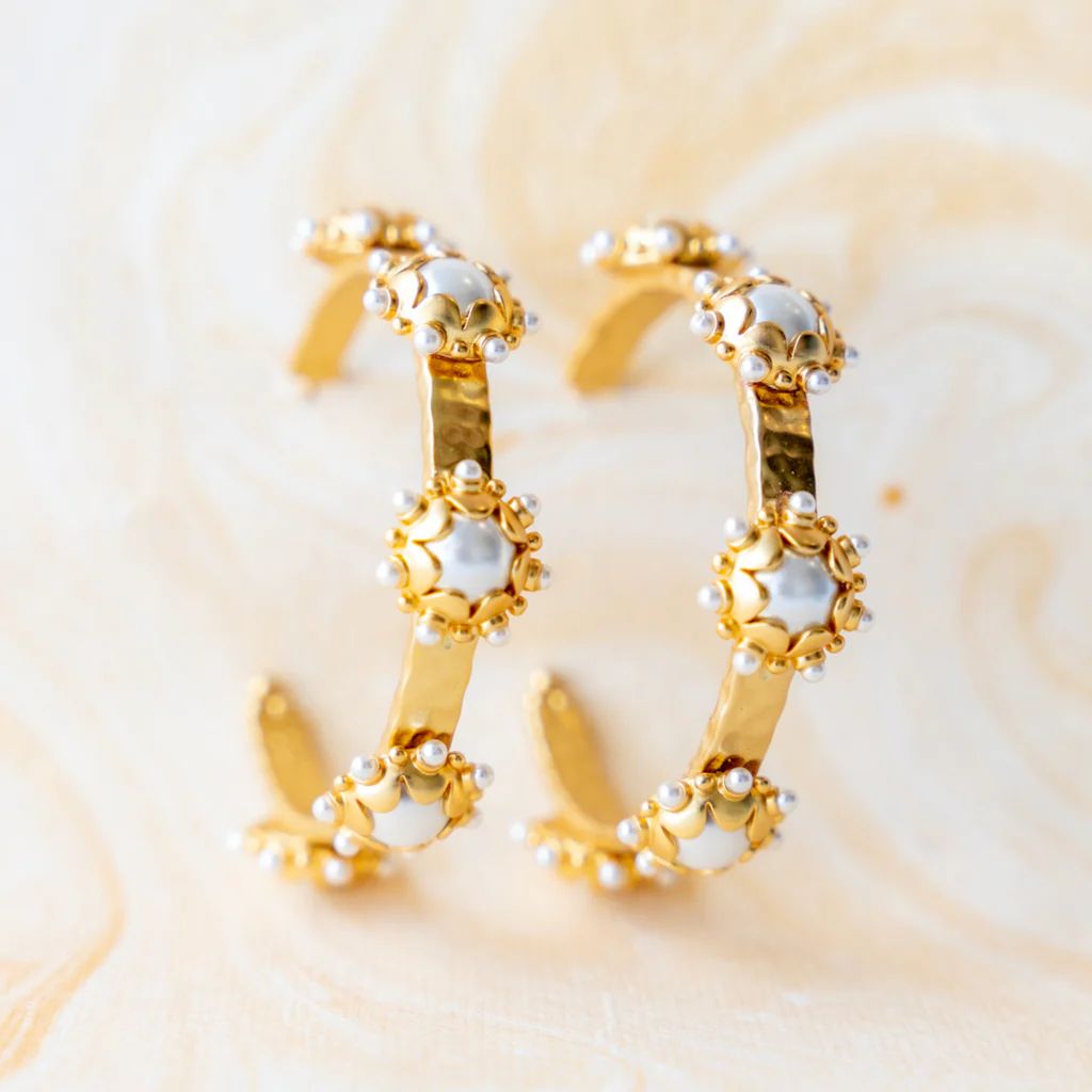 Cinque Perla Hoops | Gresham Jewelry