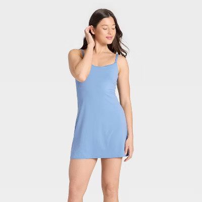 Women's Knit Ruched Active Dress - All In Motion™ | Target
