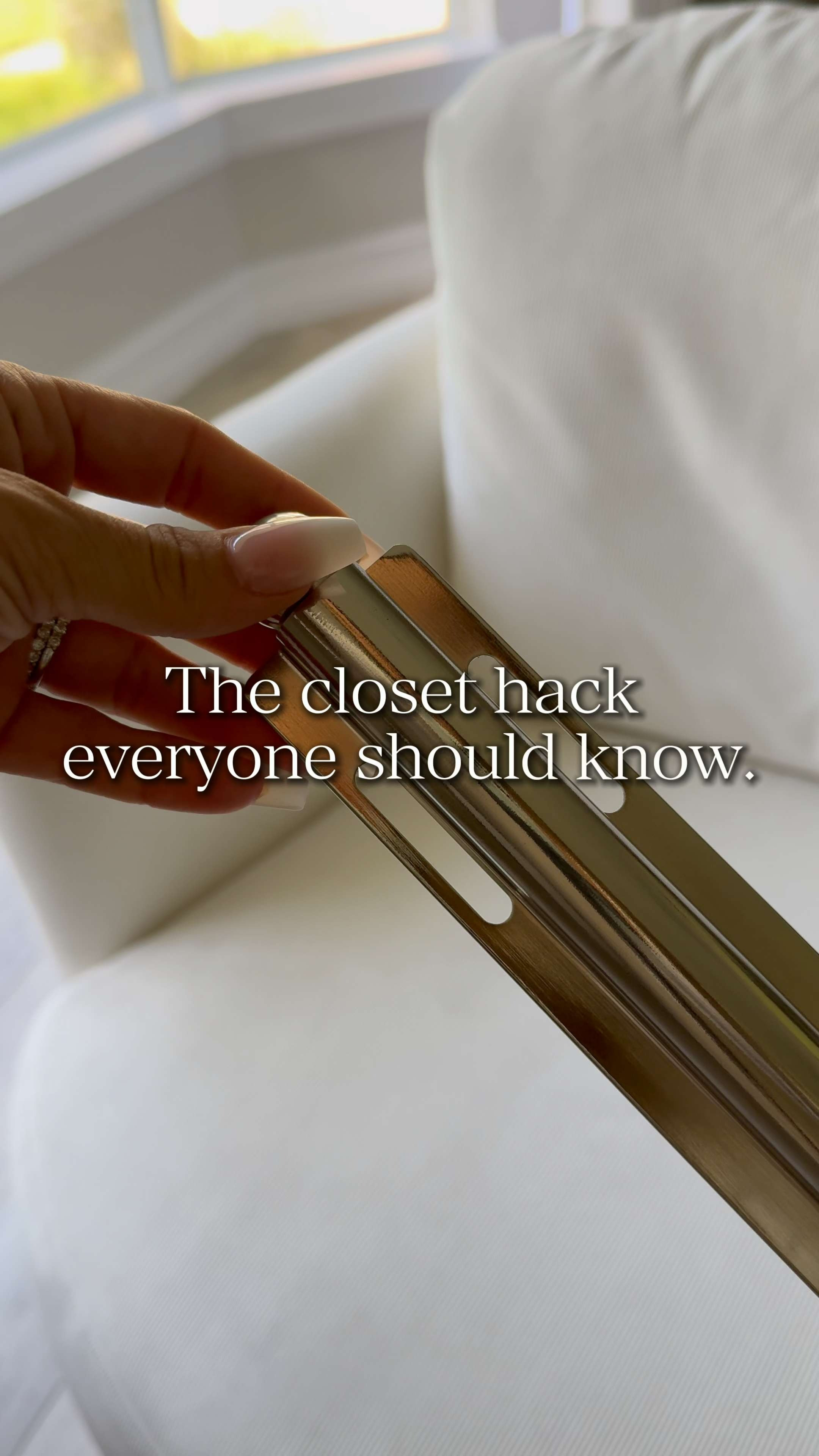 The closet hack everyone should know.

I didn’t realize how much space my closet was wasting until I tried this. Such a small upgrade but it instantly made my closet look cleaner, more organized, and way more aesthetic. 

If you love simple home organization hacks, this one is honestly a game changer.✨

Shop all my spring organization must haves here in LTK. 

 

#LTKHome #LTKvlog #LTKSpringSale