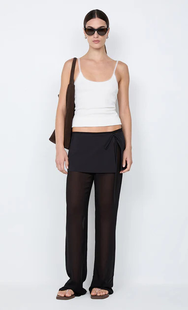 MARALIA OVERLAY PANT - BLACK | Bec & Bridge (Global)