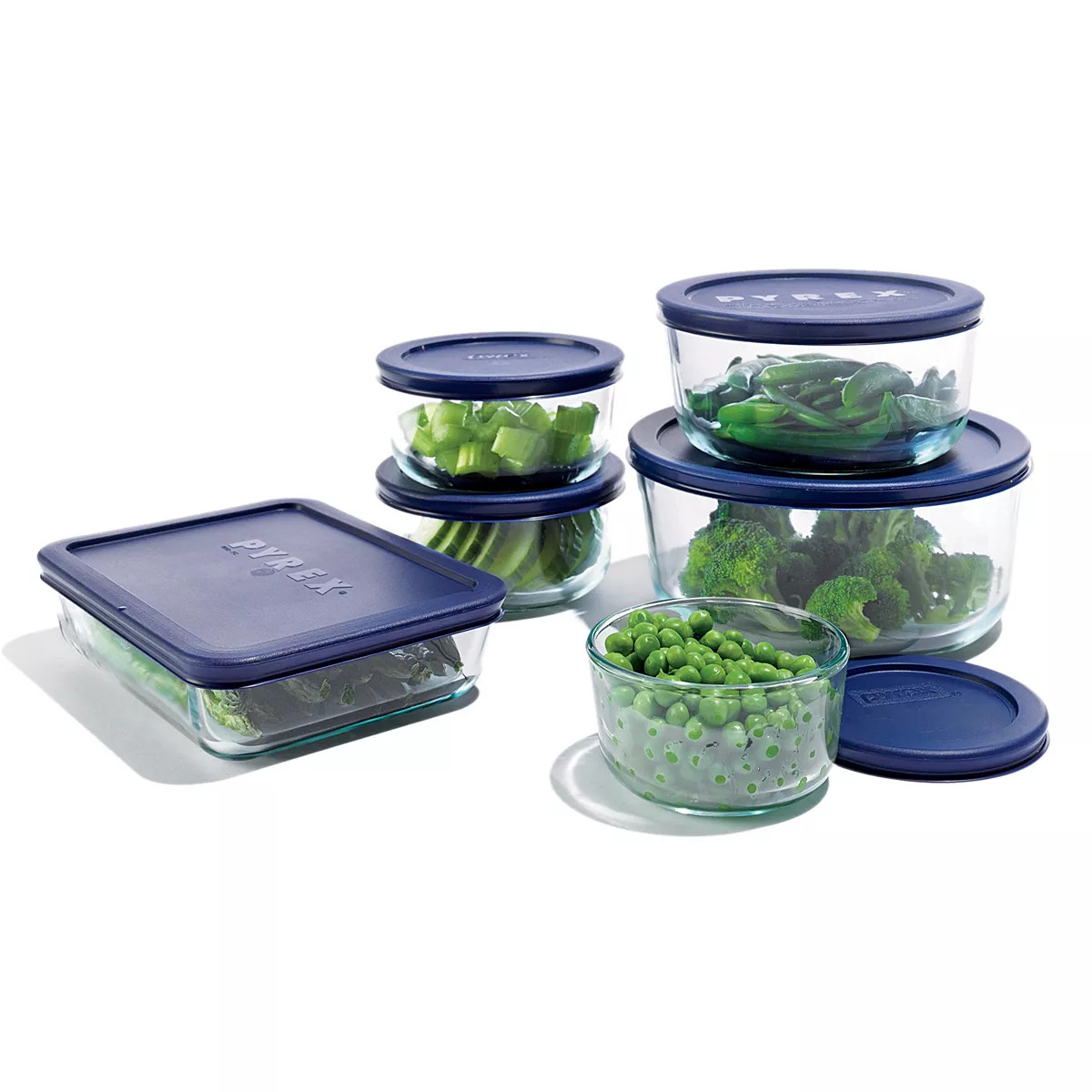 Pyrex Storage Plus 12-pc. Glass Food Storage Set | Kohl's