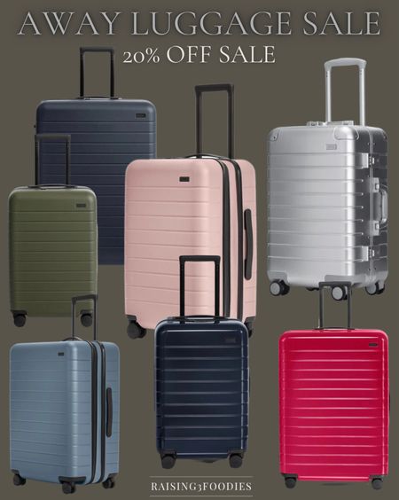 Best Sale on Away Luggage!  I have never seen them on sale like this!  We have these and they are so good!!!  


Travel deals, luggage ,

#LTKtravel #LTKsalealert #LTKhome
