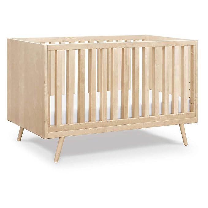 Nifty Timber 3-in-1 Crib in Natural Birch, Greenguard Gold Certified | Amazon (US)