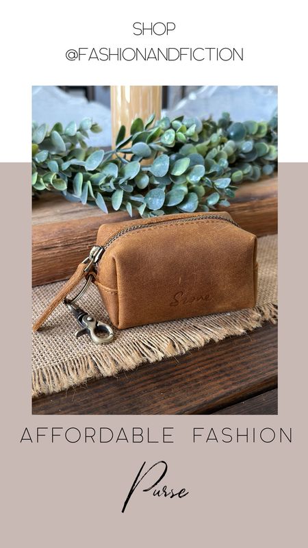Great coin purse, catch all, dog leash bag. Real leather. Fits so much  

#LTKItBag #LTKGiftGuide #LTKFestival