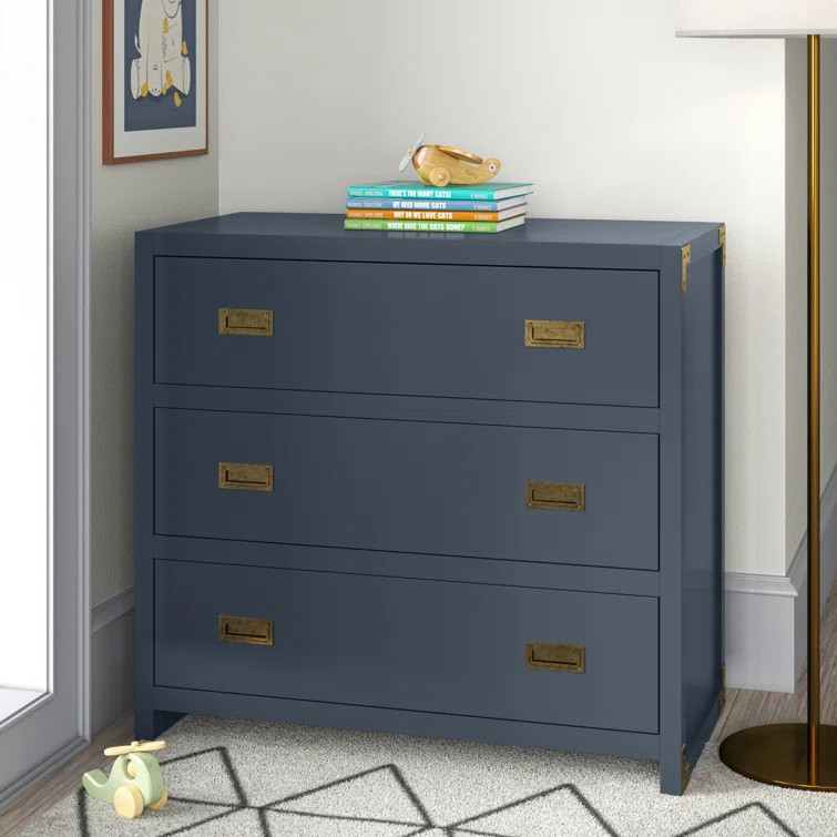 Hubble 35.5'' Wide 3 - Drawer Dresser | Wayfair North America