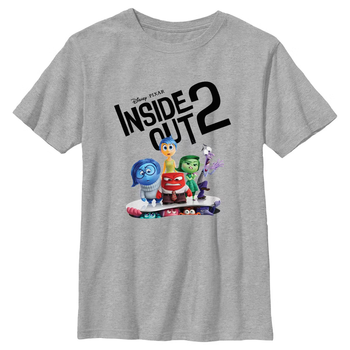 Boy's Inside Out 2 Logo New Emotions T-Shirt | Target