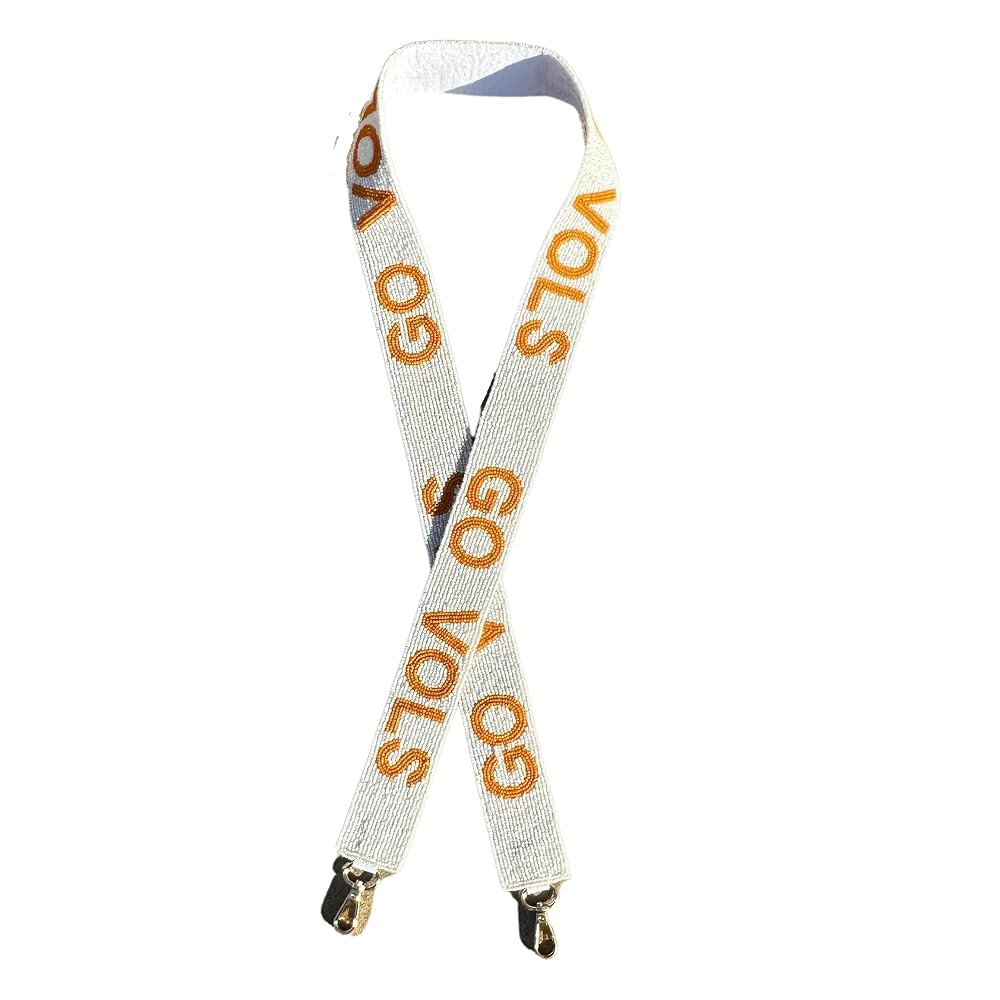 Lashicorn Beaded Purse Strap Tennessee College Game Day Clear Handbag Replacement Strap Stadium F... | Amazon (US)