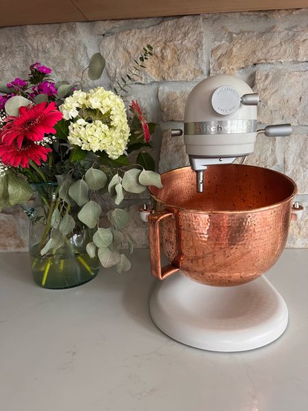 My favorite copper kitchenaid bowl 