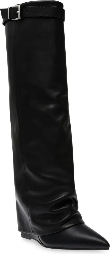 Steve Madden Corenne Foldover Shaft Pointed Toe Knee High Boot (Women) | Nordstrom | Nordstrom