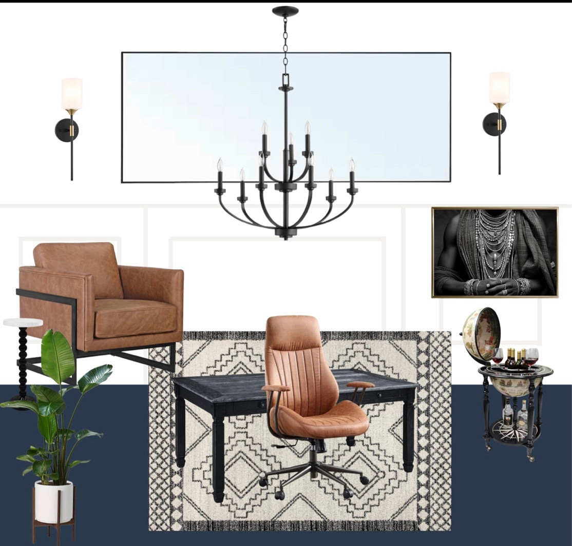 Moody Office Decor #homeofficedecor #moodyoffice 

#LTKhome