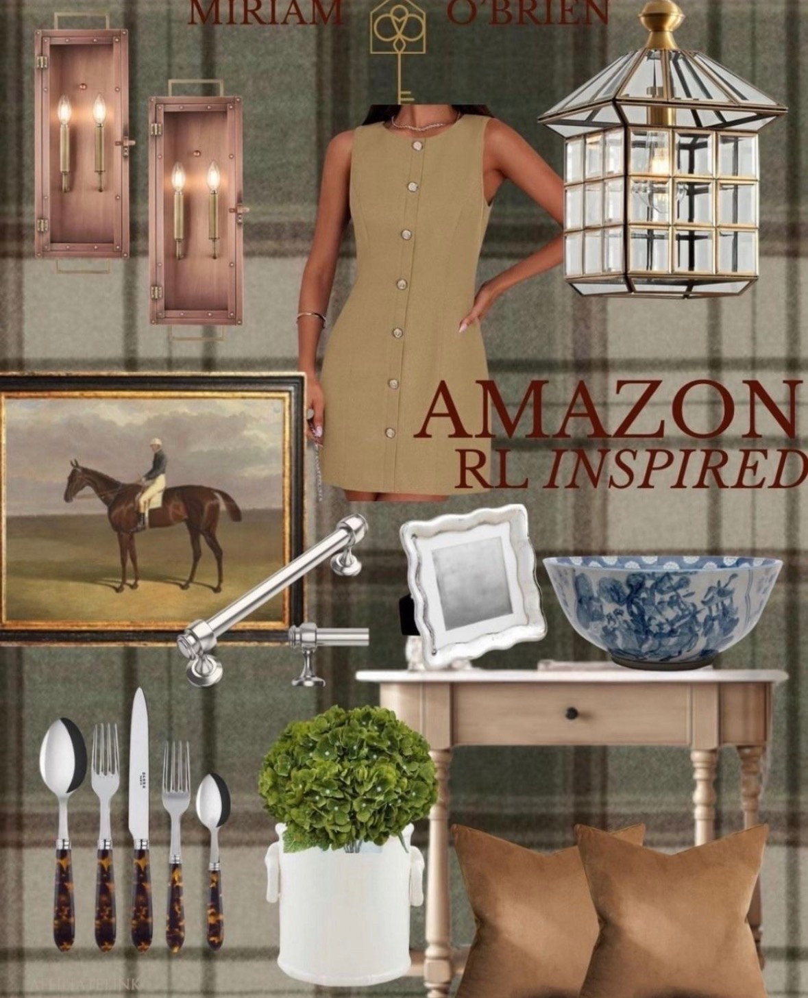 If you love the Ralph Lauren home aesthetic, save this one! 🤎 Think rich textures, plaid, equestrian artwork, classic furniture, and cozy layered details—all without needing a designer budget. These Amazon finds are perfect for creating that sophisticated, collected-at-home look.
Follow me @miriamobrien on Instagram & TikTok for more home, fashion & lifestyle finds. ✨
#AmazonFinds #AmazonHome #RalphLaurenInspired #HomeInspo #CozyHome

#LTKOver40 #LTKHome #LTKmomlife