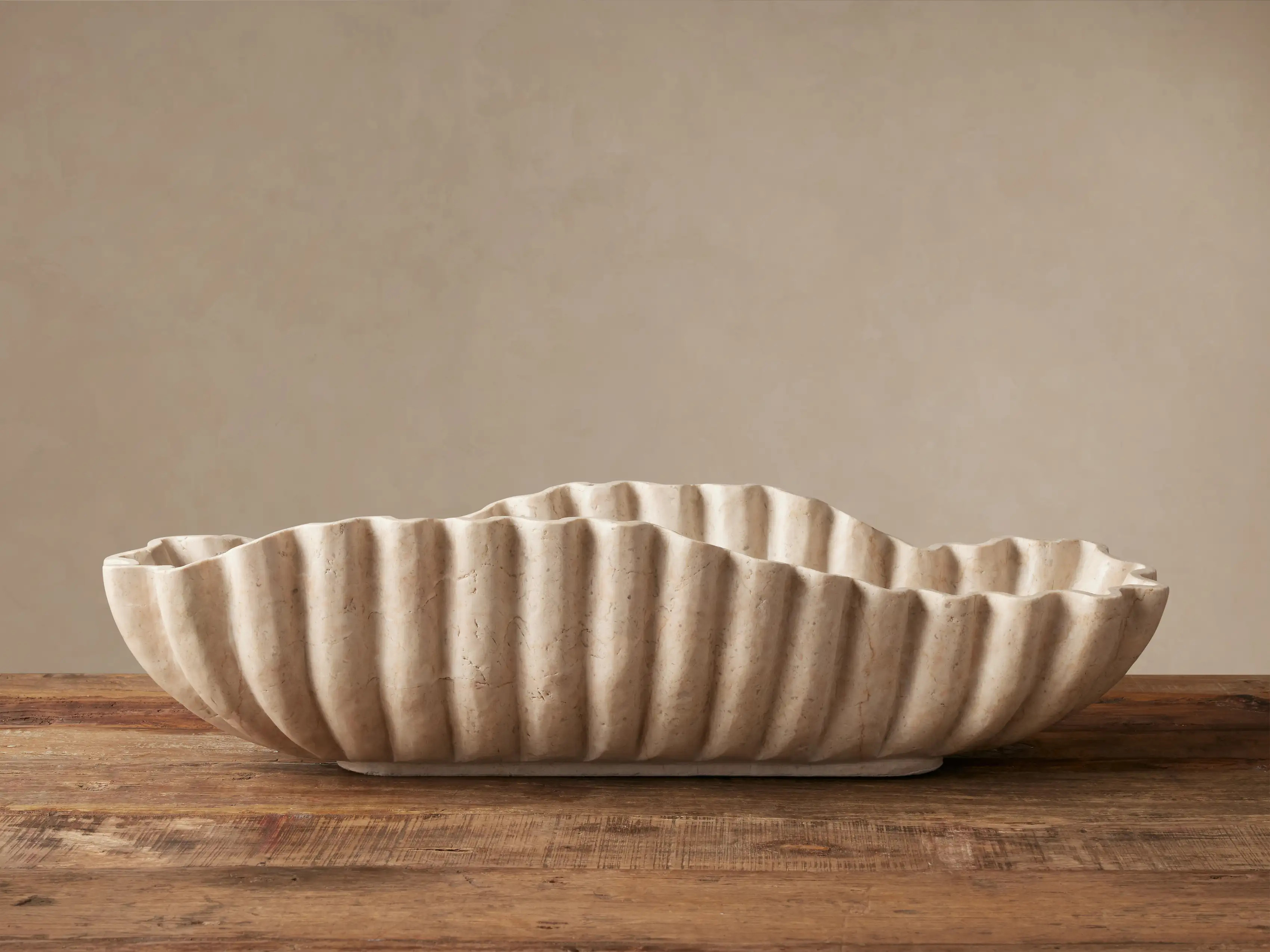 Edel Ruffle Centerpiece Bowl | Arhaus