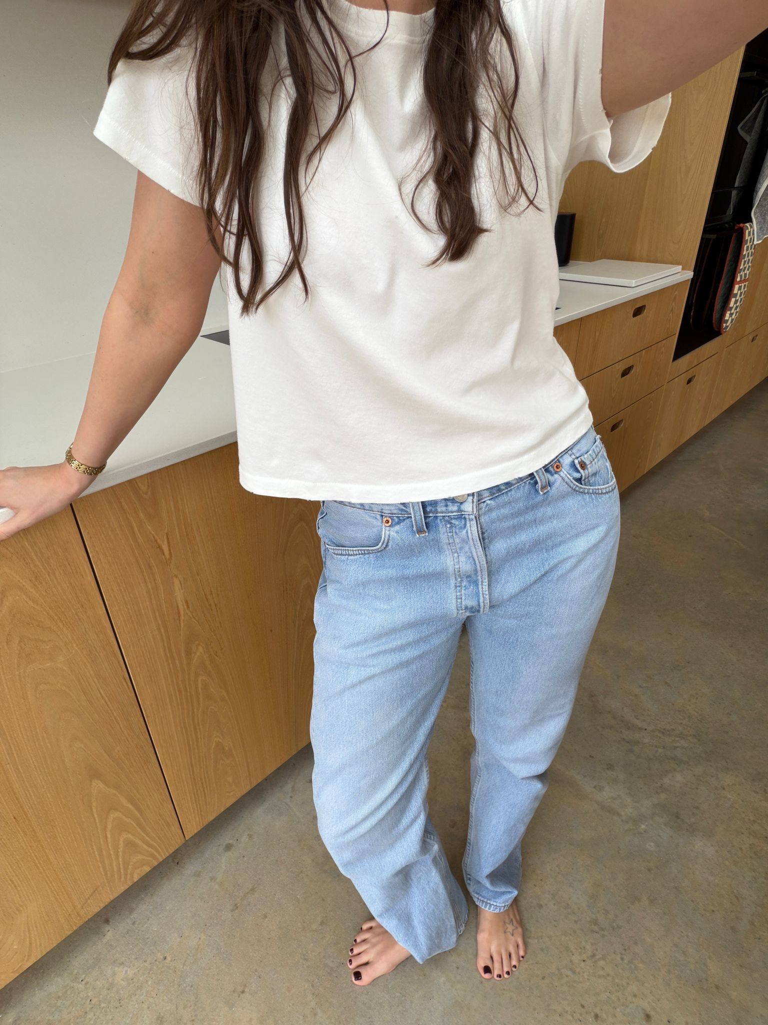 Simple white tee and vintage Levi's 

 #LTKspring #LTKjeans #LTKstyletip