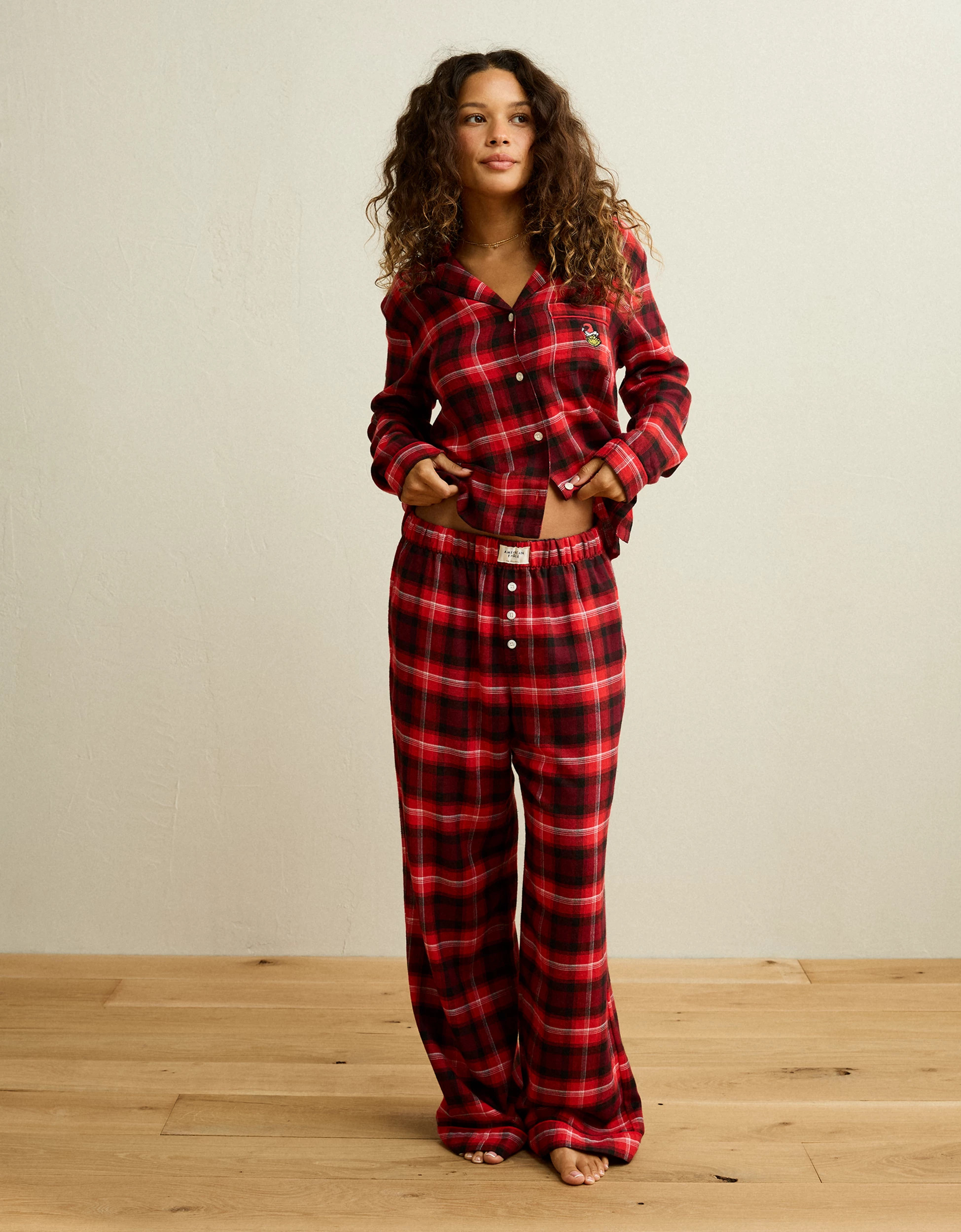 AE Slow Morning Flannel PJ Pants | American Eagle Outfitters (US & CA)