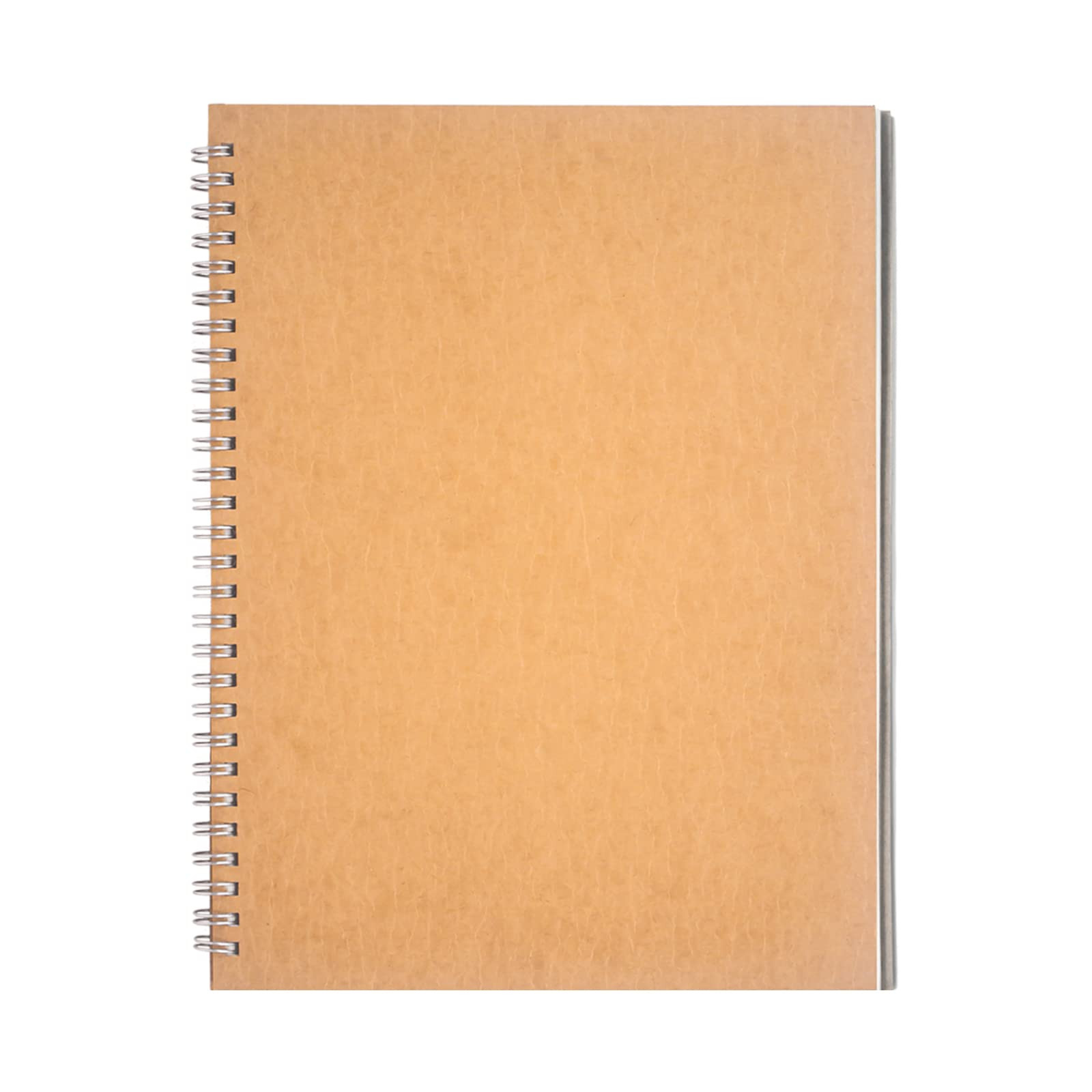 10 inch x 7.5 inch, 100GSM, Blank Spiral Notebook, 1-Pack, Soft Cover, Sketch book, 100 Pages / 5... | Amazon (US)