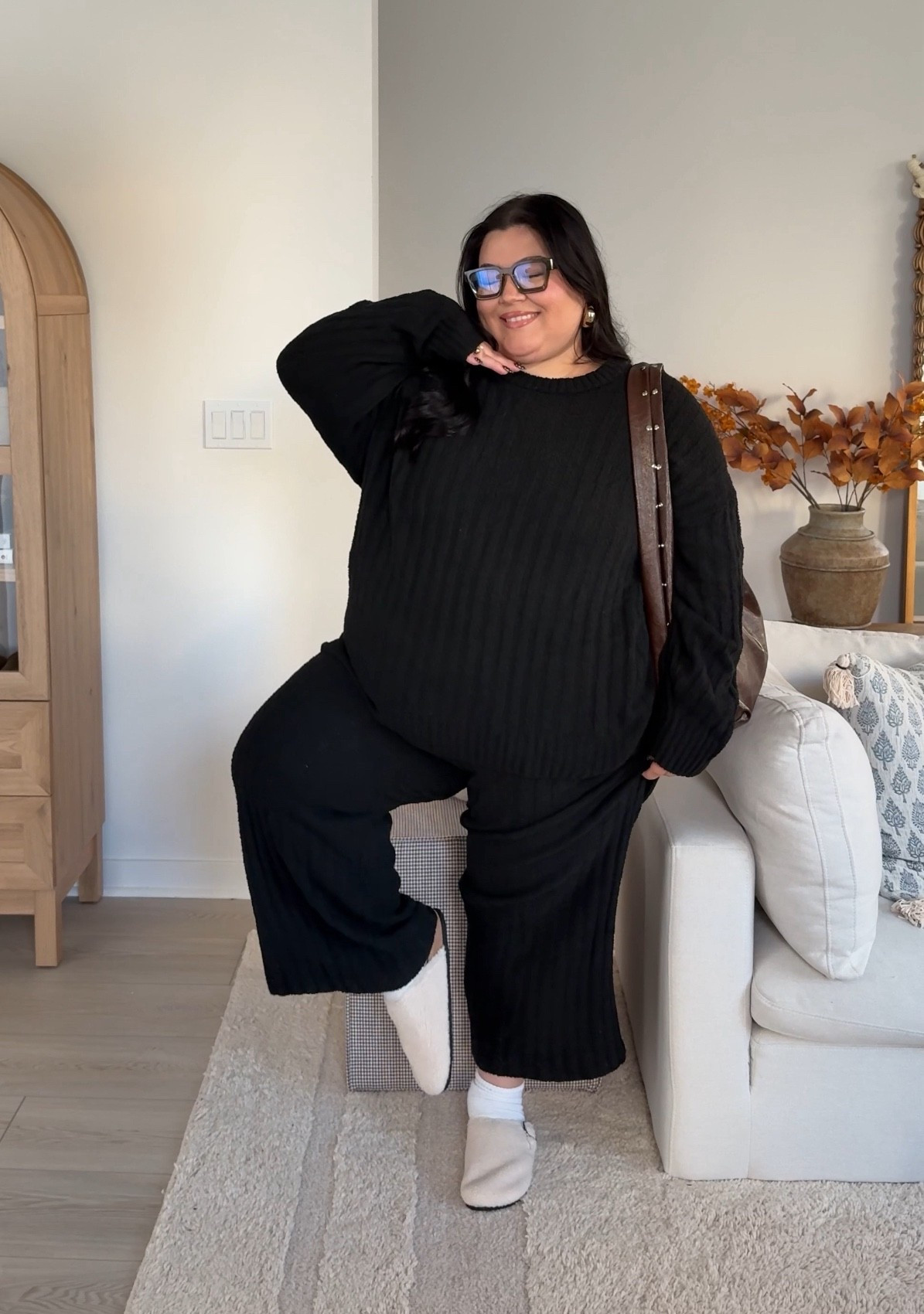 wearing 3X top and bottom! also available in cream! 

#LTKStyleTip #LTKFindsUnder50 #LTKPlusSize