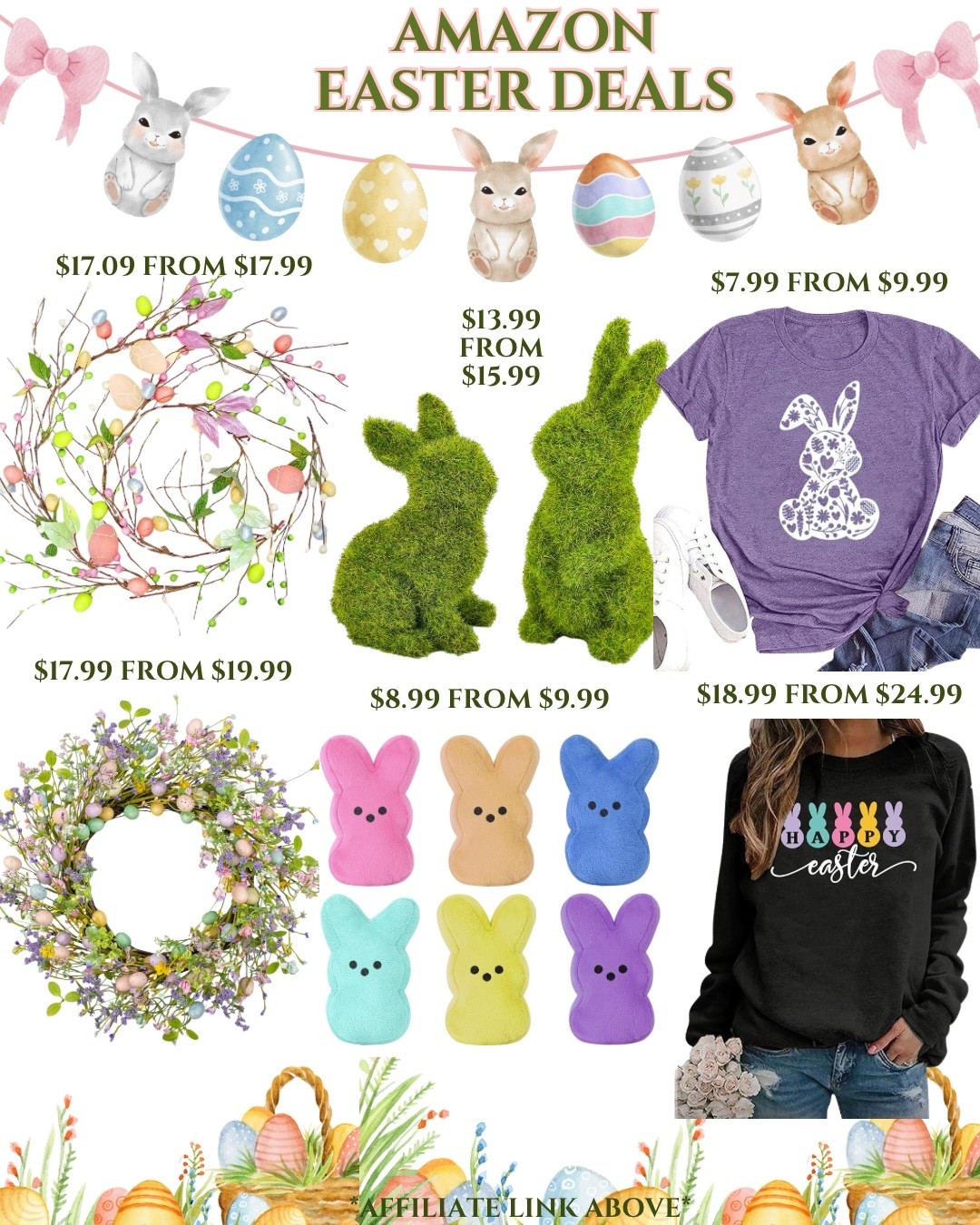 Easter decor. Easter basket stuffers. Easter outfit 

#LTKHome #LTKSaleAlert #LTKSeasonal