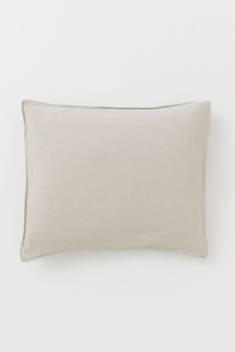 Washed Linen Pillowcase | H&M (US)