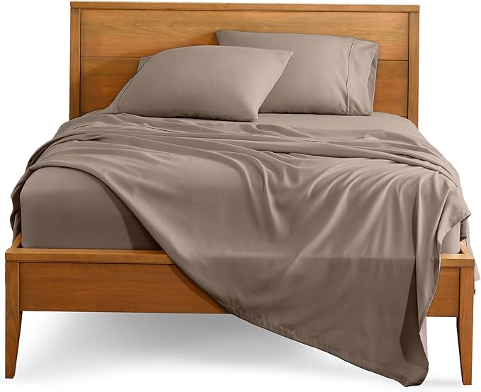 Bare Home Split Head Flex King Sheet Set - 1800 Ultra-Soft Microfiber Bed Sheets - Double Brushed... | Amazon (US)