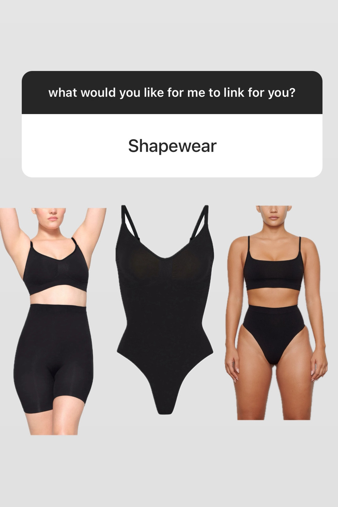 shapewear skims 

#LTKStyleTip #LTKActive