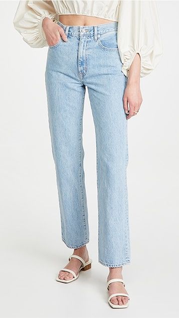 London High Rise Straight Jeans | Shopbop