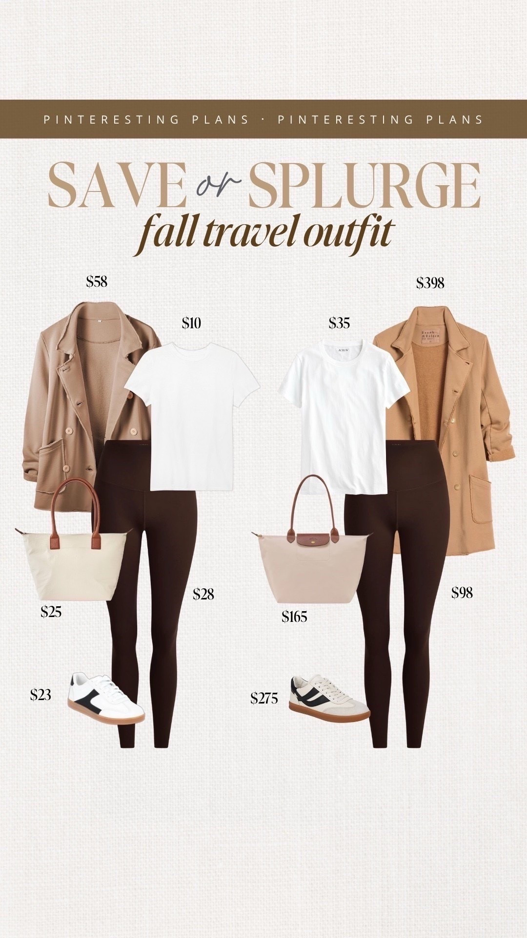 Save or splurge fall travel outfit idea 🙌🏻🙌🏻

#LTKStyleTip #LTKSeasonal #LTKTravel

#LTKFindsUnder100 #LTKSeasonal