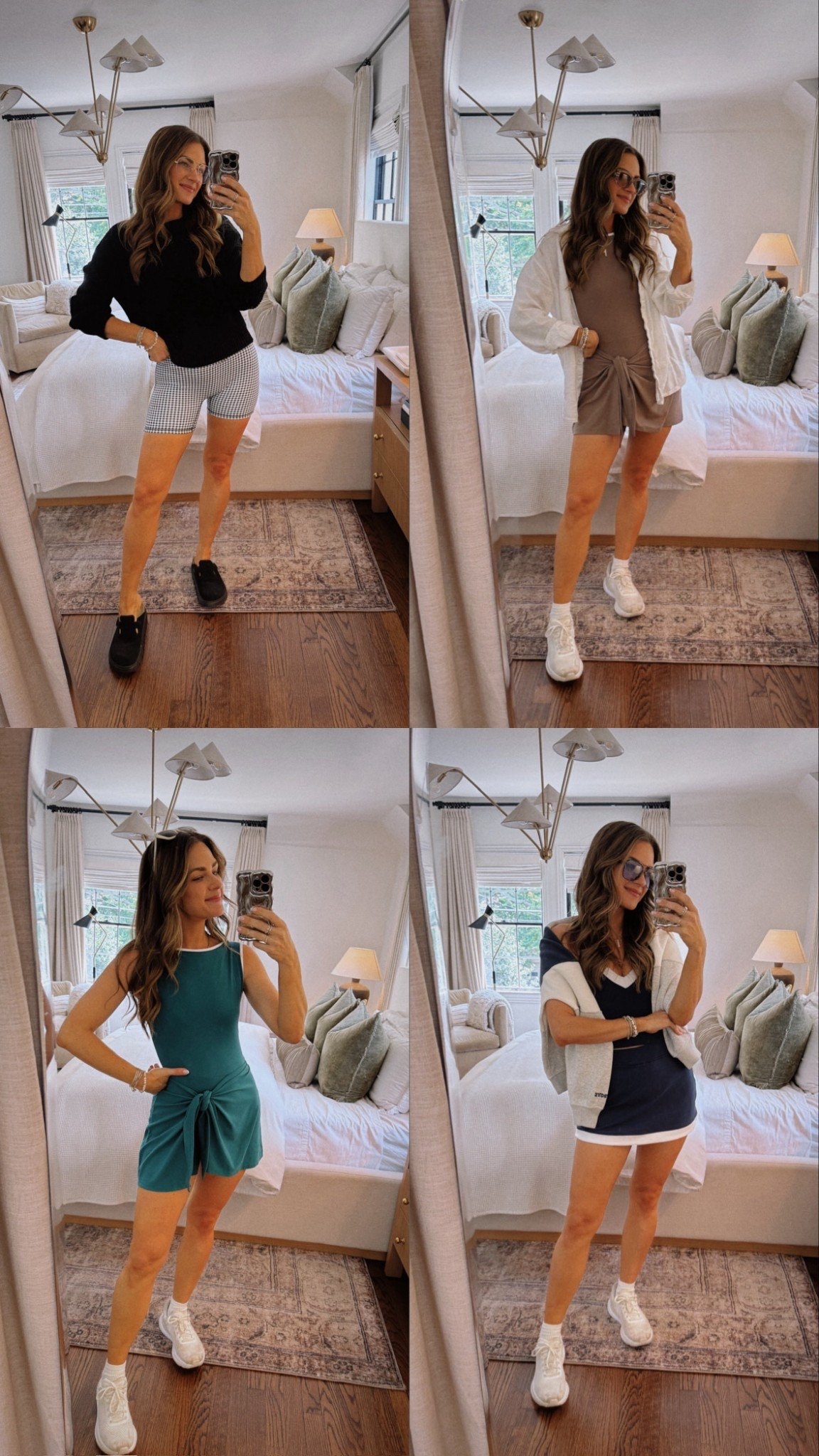 #abercrombiepartner I’m allll about easy outfits that take me from my morning workouts or walks to school drop off / errands / wfh / mom life. Elevating activewear with a few simple styling tips helps me feel more put together & this fall transitional time is my favvvv to style! I also have everything linked here with sizing info below. @abercrombie #liketkit

Size small in everything