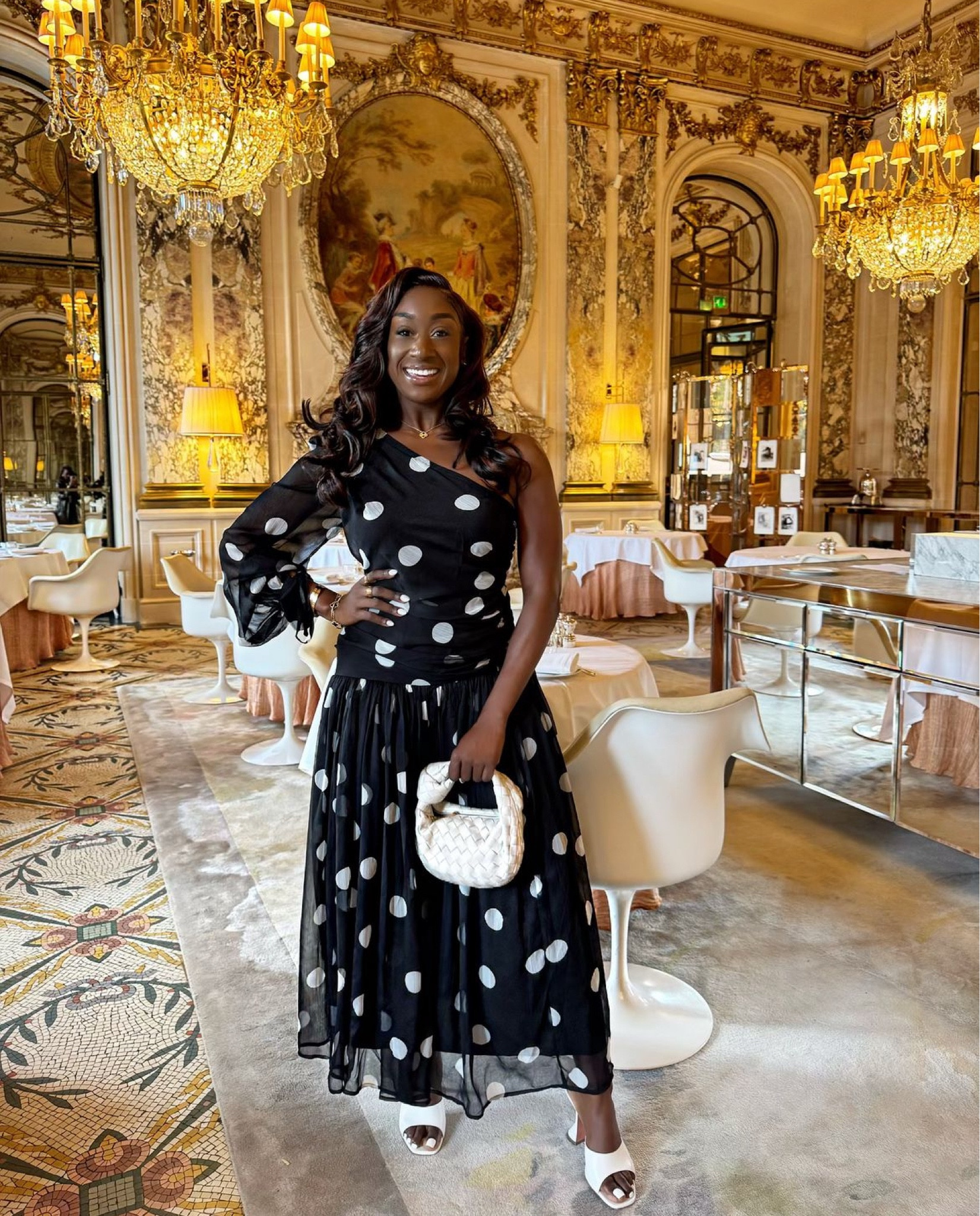 The most perfect dress for breakfast at Le Meurice! 

#LTKStyleTip #LTKShoeCrush #LTKItBag