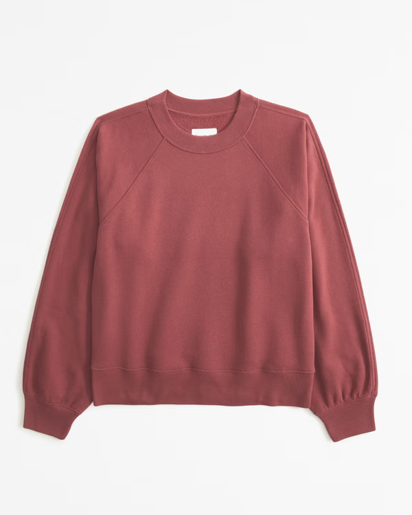 Essential Raglan Classic Sunday Crew | Abercrombie & Fitch (US)