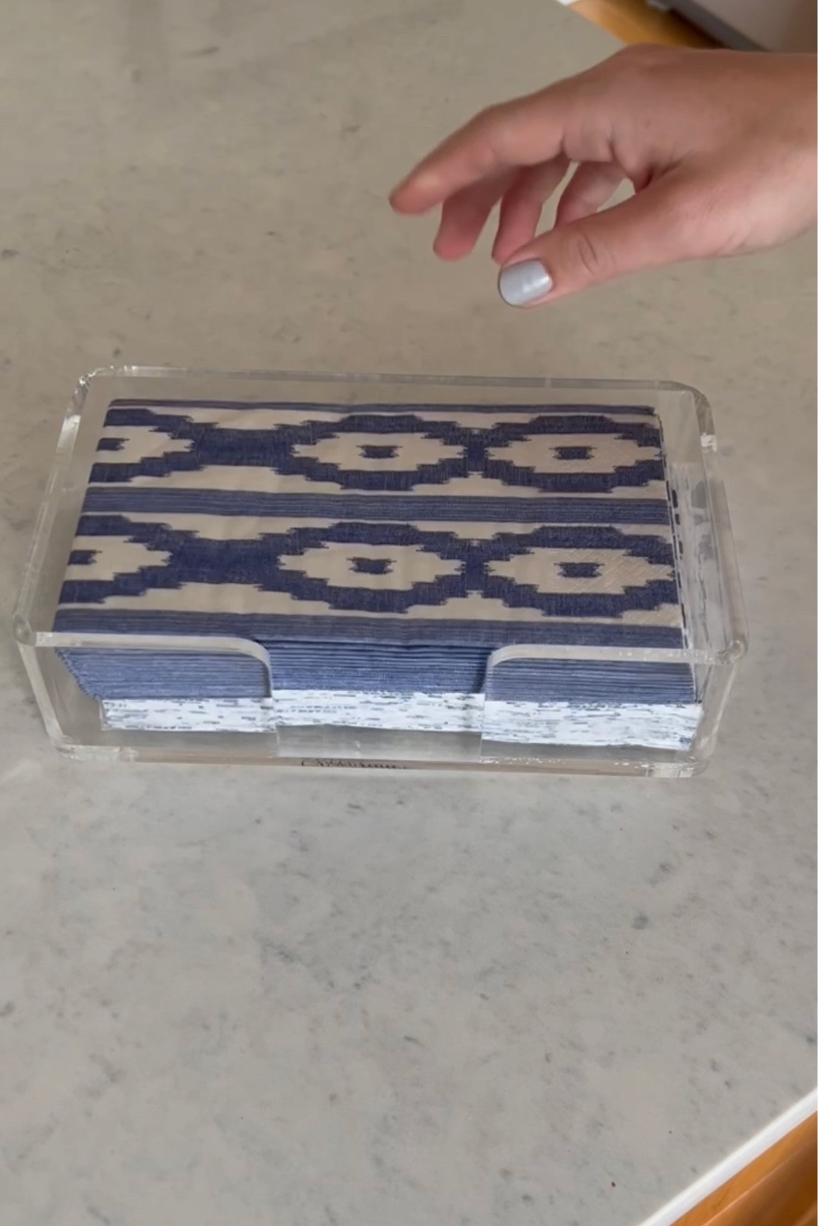 Hand towel holder, disposable napkin, hostess, bathroom decor, towel holder, acrylic home accents, interior designer finds, coastal, grandmilennial, preppy design, elevated home decor, paper towel alternative, hand towel, decorative patterned napkins, guest bathroom

#LTKGiftGuide #LTKfindsunder50 #LTKhome