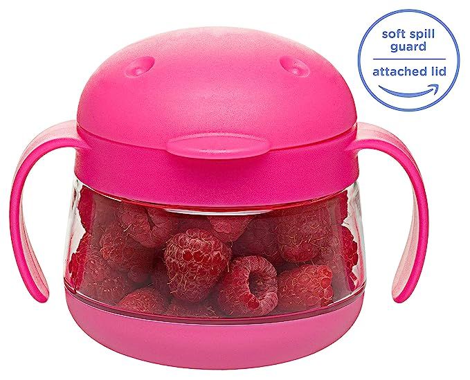 Ubbi Tweat Snack Container - Hot Pink - 9 Oz | Amazon (US)