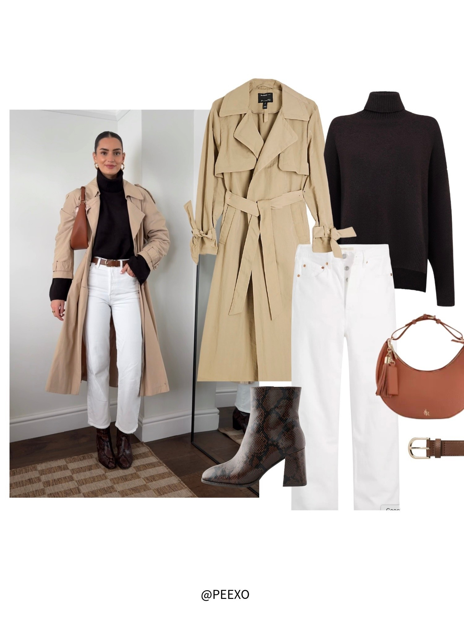 Styling white jeans for winter ❄️ Outfit breakdown 

#LTKuk