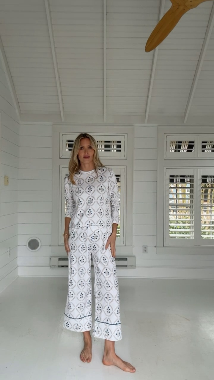 Last but not least, the Pima set from Lake Pajamas! I love the wider leg and the detailing! Ordering these for my mom for Christmas! Use code JULIAMXLAKE

#LTKgrwm #LTKselfcare #LTKmorningroutine