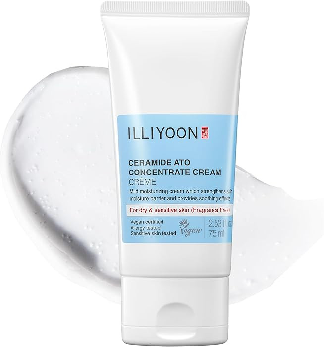 Illiyoon Ceramide Ato Concentrate Cream | Moisturizer for Dry & Sensitive Skin, 100hr Lasting Hyd... | Amazon (US)